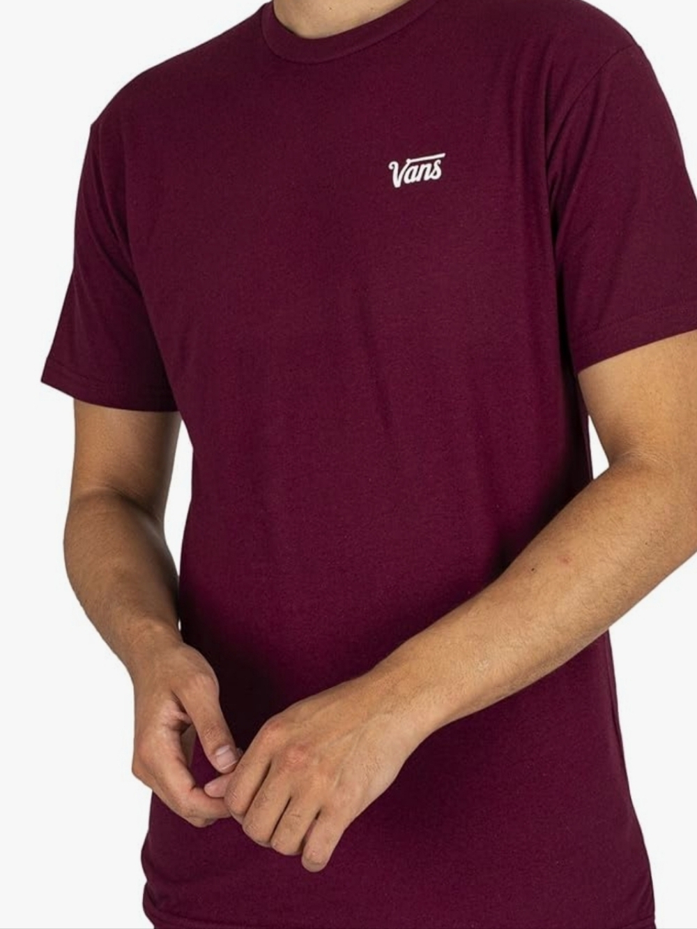Vans Left Chest 2 Logo S/S Crew T-Shirt